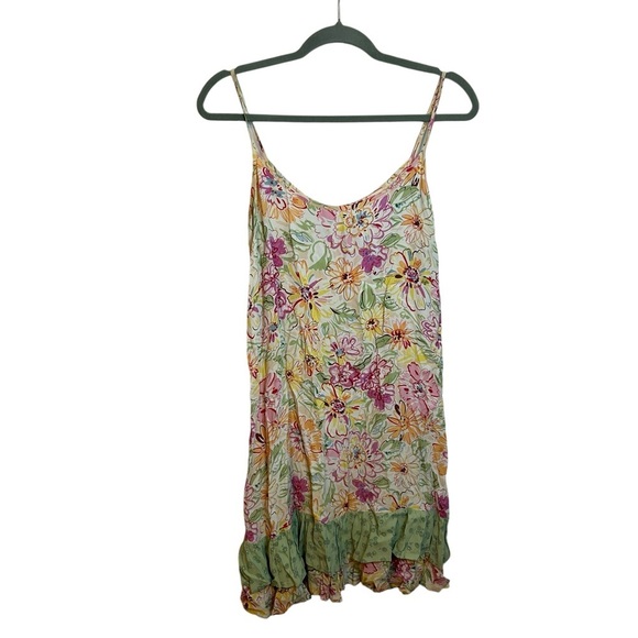 ZOE Vintage Floral Mini Dress - Picture 1 of 6
